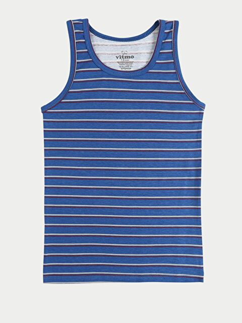 Vitmo 3'Lü Erkek Çocuk Pamuklu Space Karışık Atlet - S000333476-23173