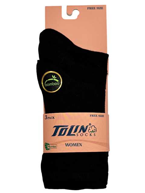 Tolin Kadın 3 lü Bambu Çorap Seti 24024 - S000386761-19351