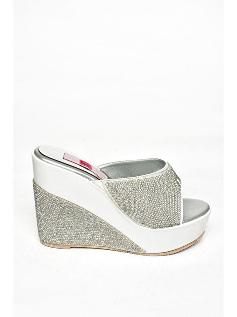 Fox Shoes S8200063 Beyaz Kadın Terlik - S000177197-20063
