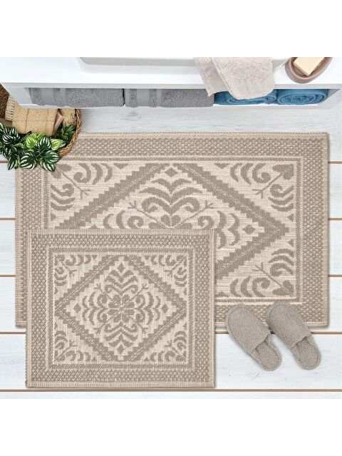 Evidea Soft Chios 2'li Bukle Paspas - Bej - S000365830-19928