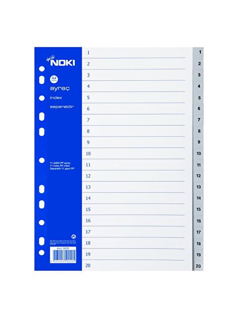 Noki Ayraç 1-20 Rakamlı (59220) - S000139657-20063