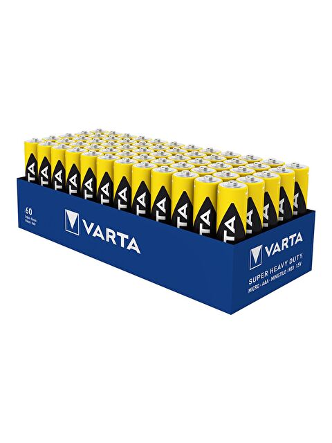 Varta Heavy Duty AAA Çinko Karbon İnce Kalem Pil 60 Adet - S000150581-20072
