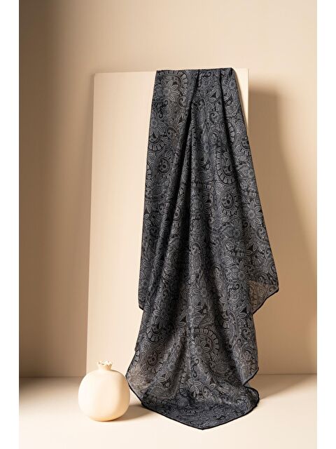 Jawel Kadın Etnik Desen Soft Eşarp Hattena - S000372309-19351
