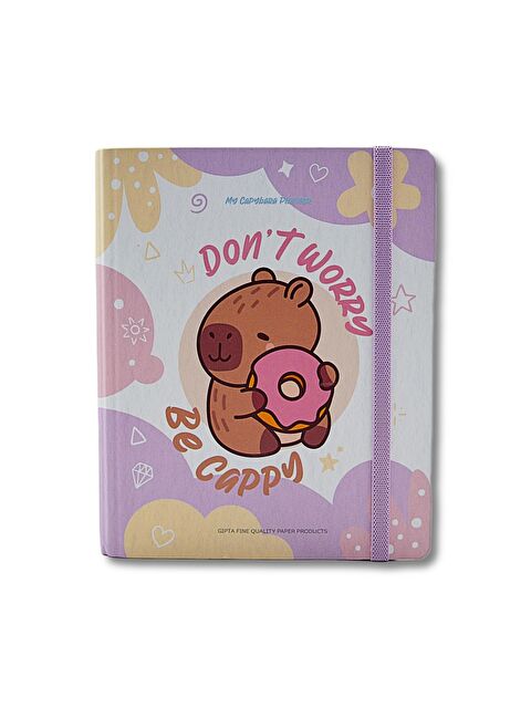 Gıpta A5 120 Yaprak Sert Kapak Spiralli Lastikli Ayraçlı Planner Defter (7827) - S000435000-23173