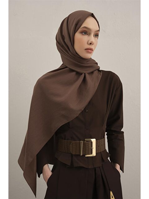 ARMİNE Bordürlü Lyocell Şal 11 - S000380275-28102