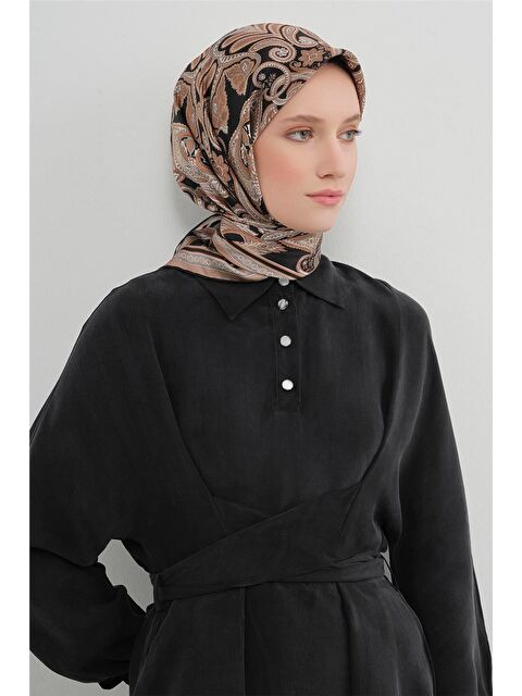 ARMİNE Saf İpek Sura Eşarp 9421D 02