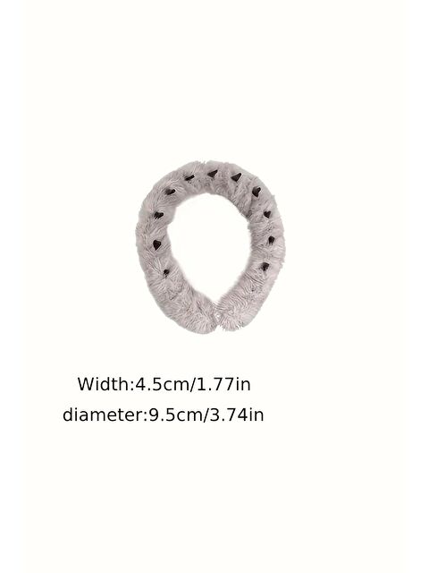 New Obsessions Yumuşak Kürklü Dekorlu Geçmeli Taç - S000464013-20600