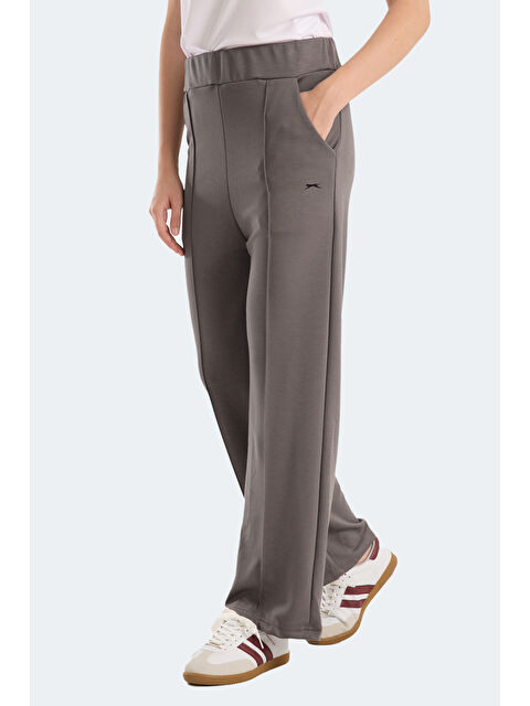 SLAZENGER VILLE CZG Kadın Bol Paça Koyu Gri Eşofman Altı - S000495917-29351