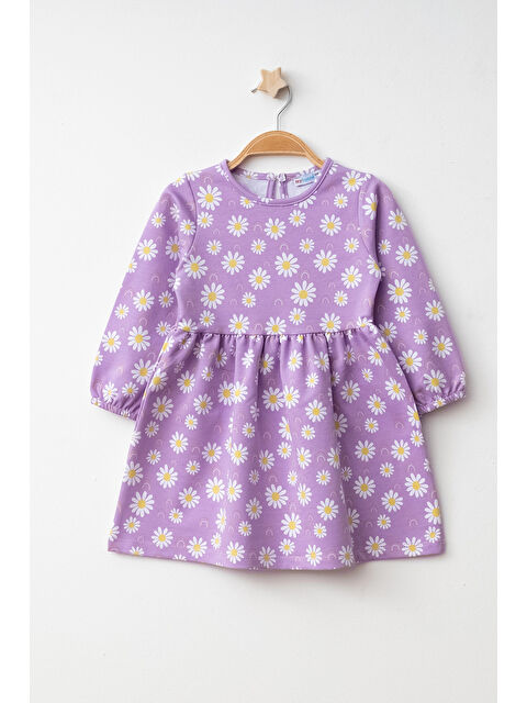 Myhanne Papatya Desenli Elbise 73516 - S000274669-17878