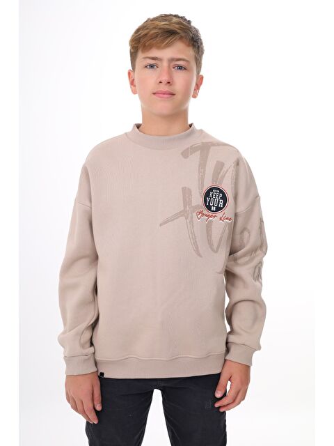 Toontoykids Erkek Çocuk Baskılı Sweatshirt - S000318384-19928