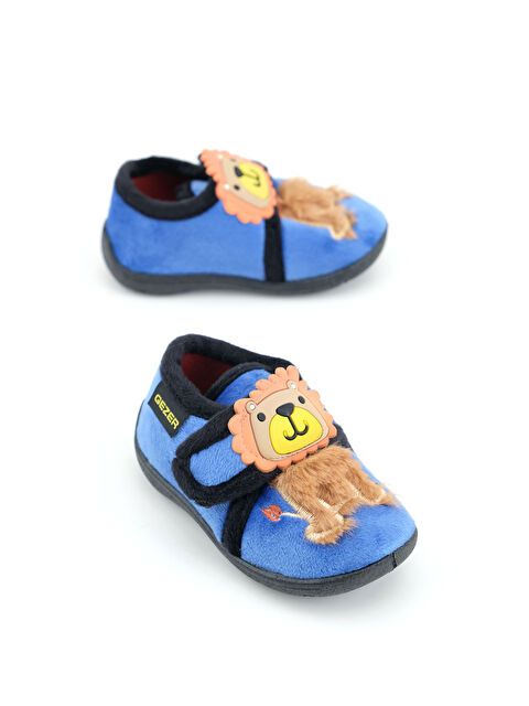 Gezer Bebe Erkek Çocuk Kışlık Cırtlı Ayarlanabilir Günlük Kreş Panduf Ayakkabı - S000181081-17234