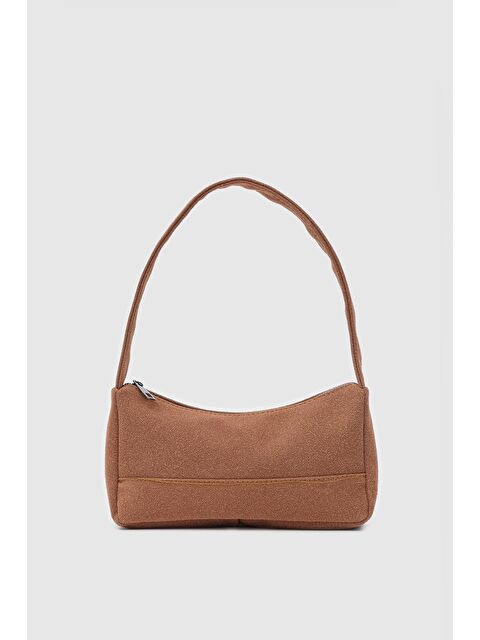 Shulebags Casper Süet Baget Çanta Taba - S000423532-14955