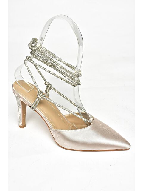 Fox Shoes S4049110 Ten Kadın Topuklu Ayakkabı - S000177218-26407