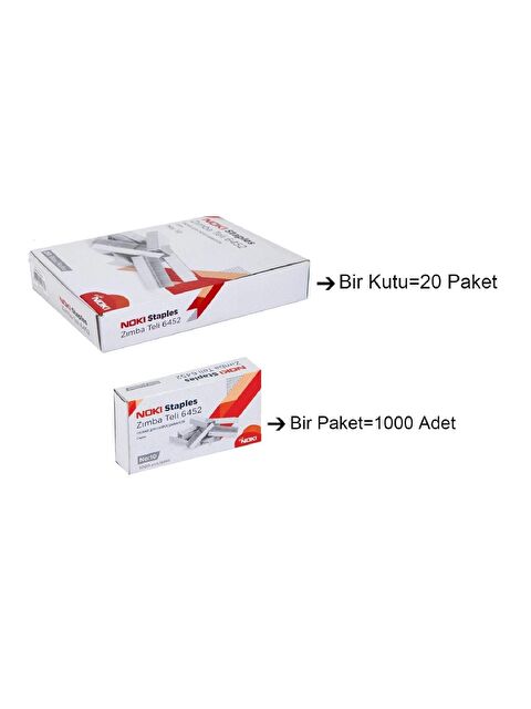 Noki Zımba Teli No:10 Beyaz 20 Kutu - S000139684-18105