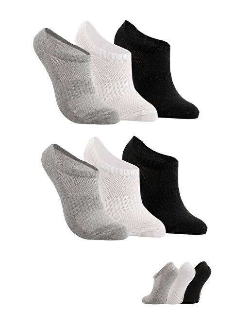 SLAZENGER JAKE 6 lı Set Kadın  Karışık Çorap - S000495927-23173