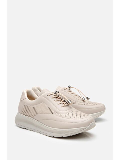 Yaya By Hotiç Kadın Bej Kalın Tabanlı Spor Ayakkabı - S000443663-19928