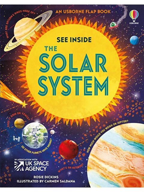 Usborne Publishing Flap Book See Inside: the Solar System - S000456403-23173