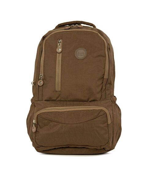 Bagmori Oval Cepli Dik Fermuarlı Büyük Paraşüt Sırt Çantası - S000114316-26429