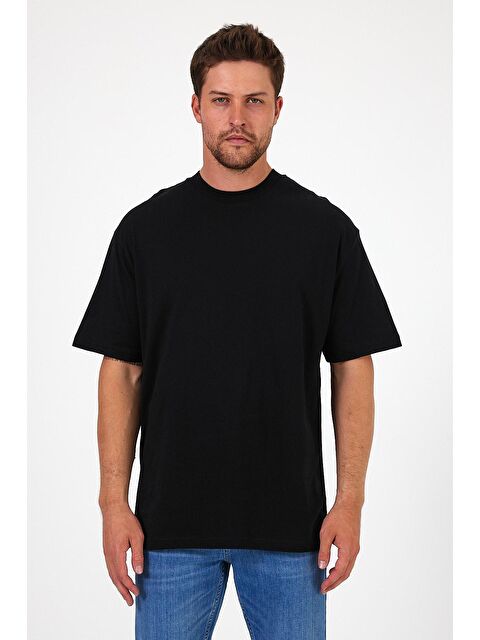 Rodi Bisiklet Yaka Aslan Baskılı Erkek Tişört 7025 - S000207512-19351