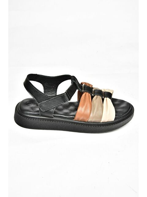 Fox Shoes P5400267 Siyah Kadın Sandalet - S000177207-19351