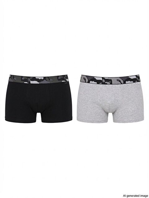 THERMOFORM North Ice Erkek 2'li Kamuflaj Boxer