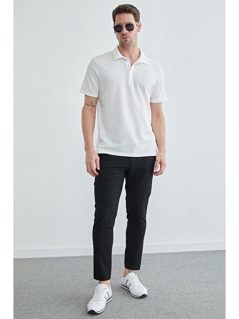 Fullamoda Beli Bağlamalı Dokulu Pantolon - S000522365-19351