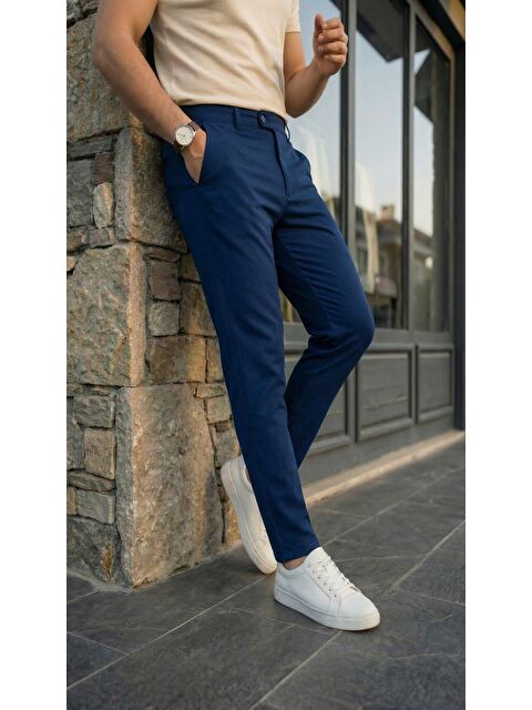 Jane's Erkek Slim Fit Dilli Kumaş Pantolon