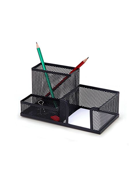 Inox Masaüstü Metal Perfore Kombine Set Siyah (0645) - S000522370-19351