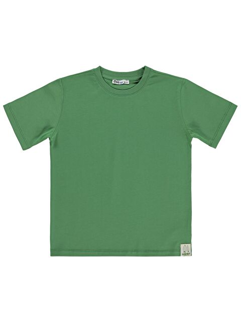 Civil Boys Basic Surf Etiketli 10-13 Yaş Tişört - Yeşil 13-14 Yaş - S000526305-19416