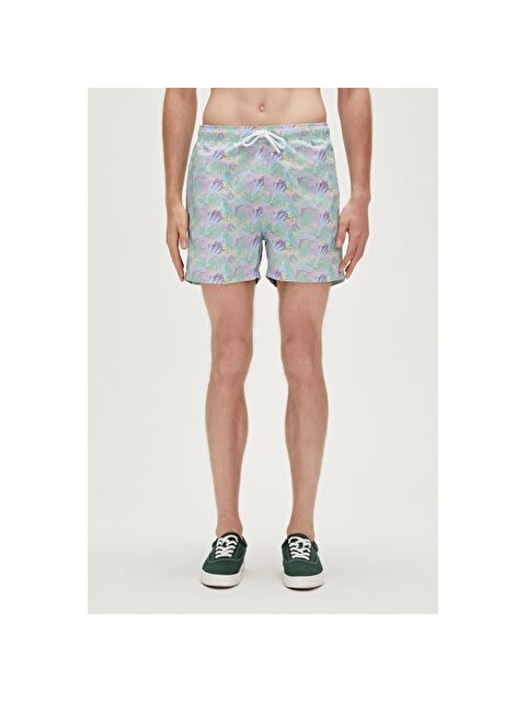 Bad Bear Monstera Erkek Mavi Mayoşort