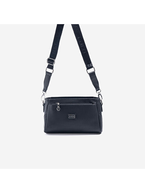 Silver Polo Kadın SP1273-M86 SILVER POLO Çapraz Çanta Siyah-Siyah