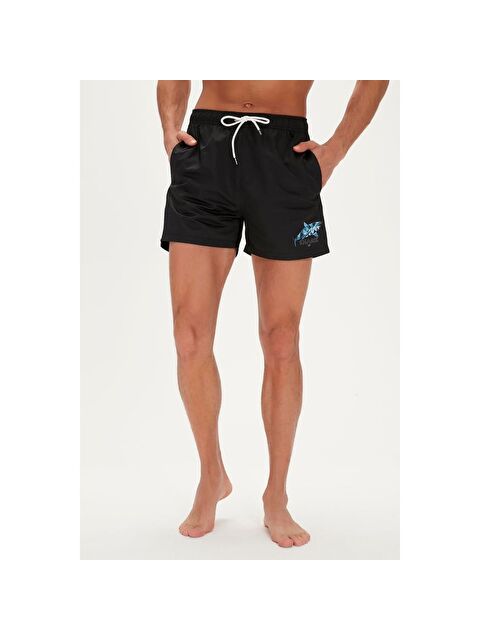 Bad Bear Shark Erkek Siyah Mayoşort