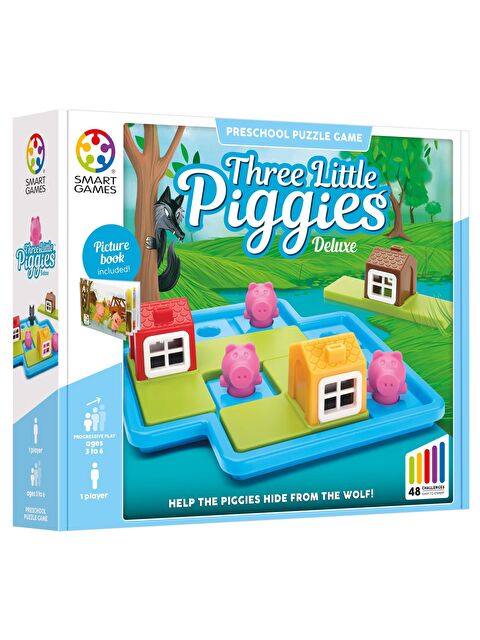 Smart Games SmartGames Three Little Piggies Deluxe - S000522376-10231