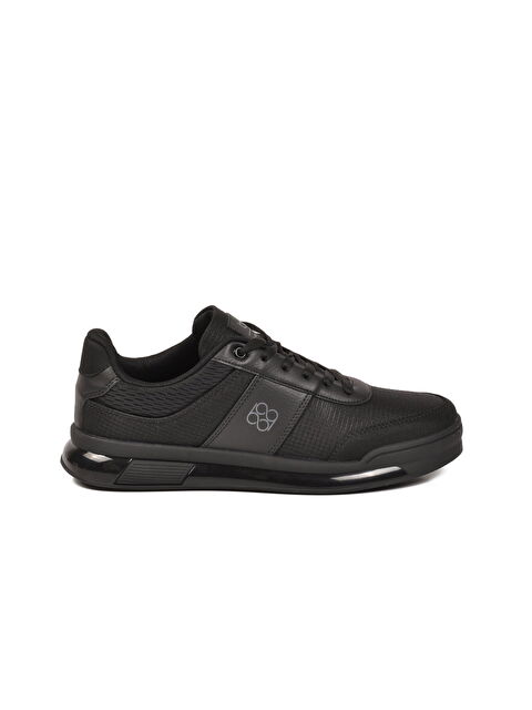 Walkway Siyah-Siyah Fileli Hafif Esnek Erkek Spor Ayakkabı BST-2088 M