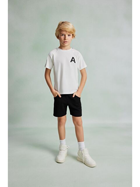 Luess Erkek Çocuk A Baskılı Alt Üst Takım - S000162332-37246