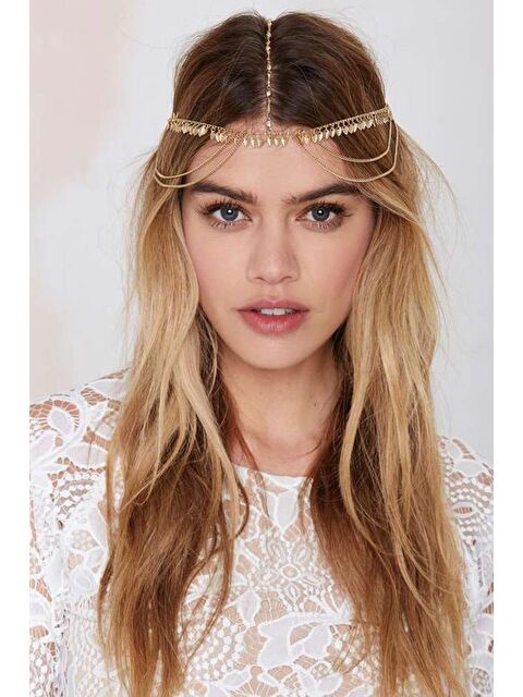 New Obsessions Haria Alınlık Altın Rengi - S000154091-20076