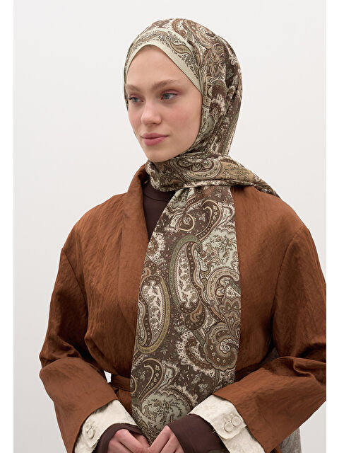 Fresh Scarfs Avery Desen Şal Kum - S000458945-29738