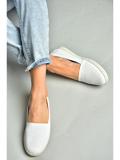 Fox Shoes P5550315 Beyaz Kadın Ayakkabı - S000177238-20063