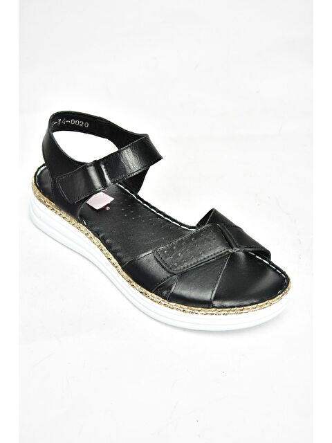 Fox Shoes P5400020 Siyah Kadın Sandalet - S000177229-19351