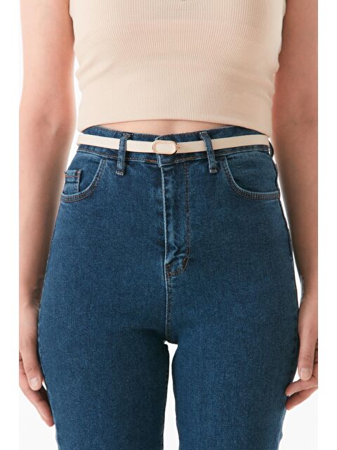 Fullamoda Elips Tokalı Suni Deri Kemer - S000245480-19928