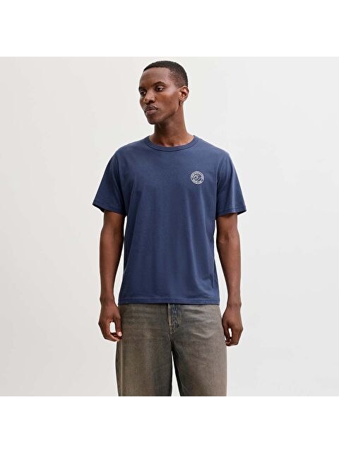 Jack & Jones Alliance Erkek Lacivert Tişört