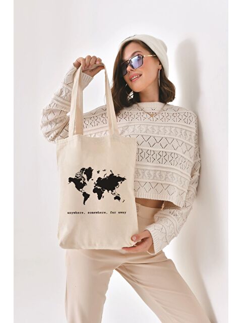 Bagg Kanvas Anywhere Somewhere Bez Çanta C0492 - S000153136-19966