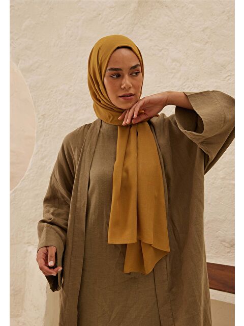 Fresh Scarfs Rami Viskon Şal Badem - S000420268-20623