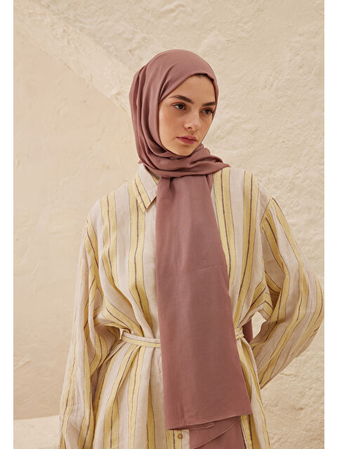 Fresh Scarfs Rami Viskon Şal Vıntage Rose - S000420268-20027