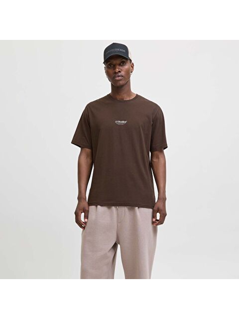 Jack & Jones Soho Erkek Kahverengi Tişört