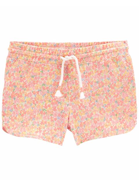 Oshkosh Kız Çocuk Çiçek Desenli Şort - S000261563-2493