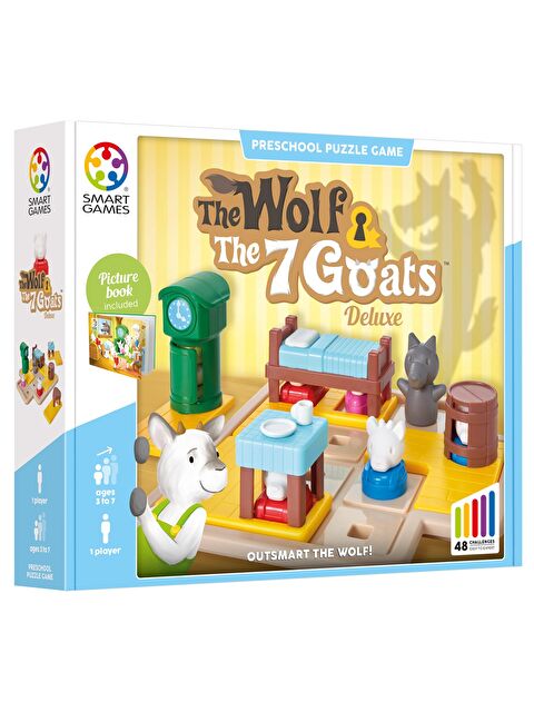 Smart Games SmartGames The Wolf and The 7 Goats - S000522393-10231
