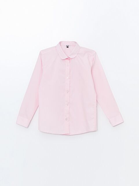ajn Uzun Kollu Kız Çocuk Okul Gömleği - S000245517-20024
