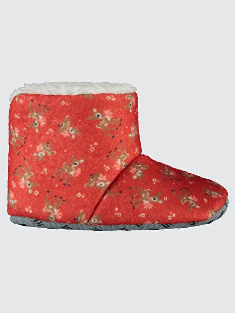 Civil Girls Kız Çocuk Panduf 18-27 Numara Kırmızı - S000321074-20045