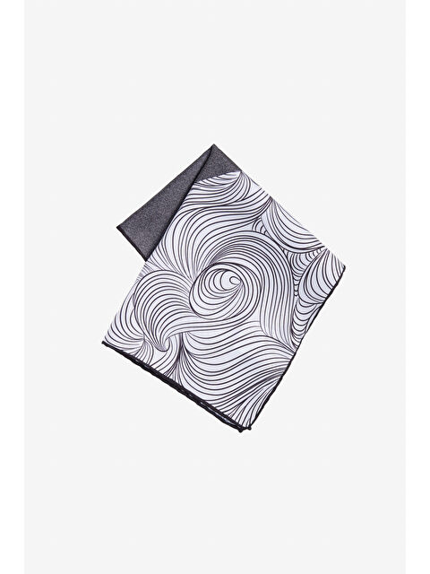 AC&Co / Altınyıldız Classics Erkek Siyah-Beyaz Mendil - S000421798-37424